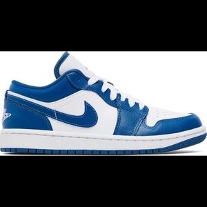 Women’s size 8 Air Jordan 1 Low Marina
